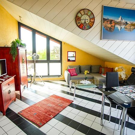 Schoenes Studio In Der Rheinebene, Zentral Gelegen Rheinstetten Eksteriør bilde